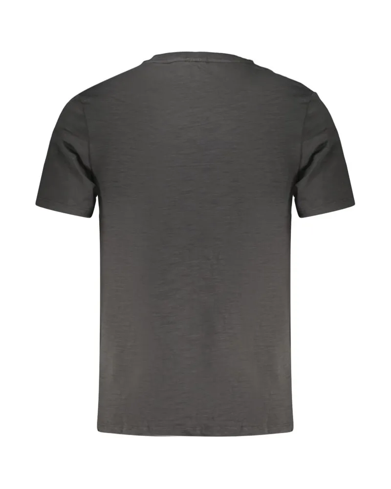 Timberland Logo-Print Cotton T-Shirt — Black Black