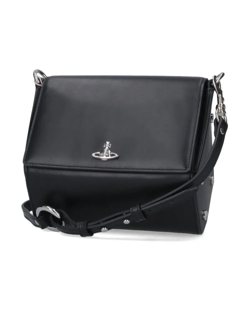 Vivienne Westwood Women's Bags Black Calf Leather Black