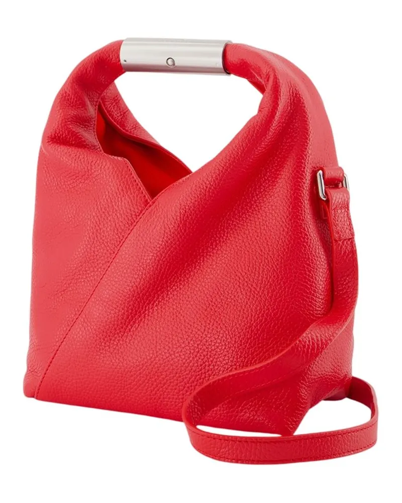 Maison Margiela Women's Japanese Small Purse -  Leather Red Calfskin Bags Handbags-Purses Red