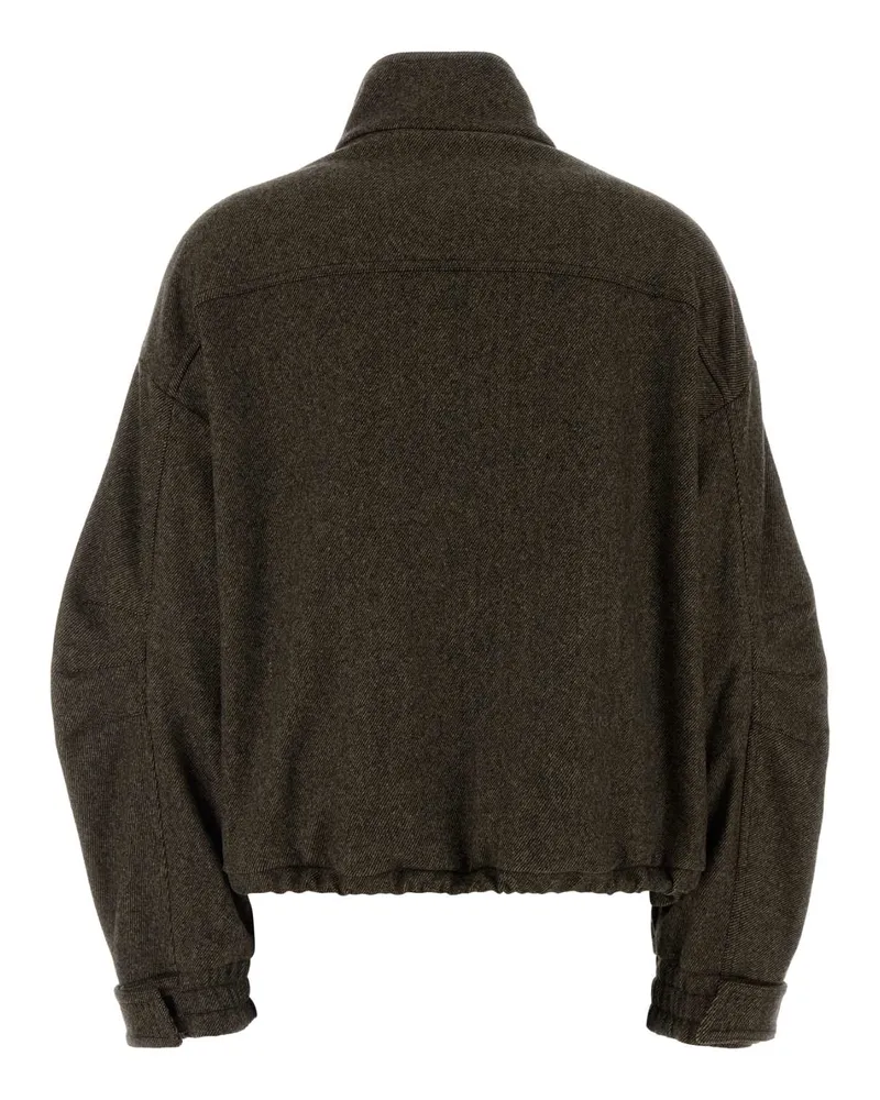ATTICO Grey Giubbini Jacket Gray