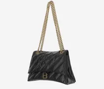 Crush Shoulder Bag — Black