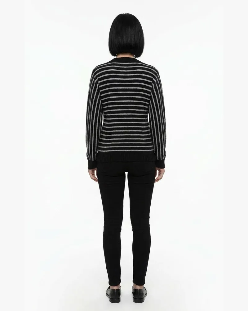 Dolce & Gabbana Women's Multicolor Cashmere Sweatshirt Clothing Black
