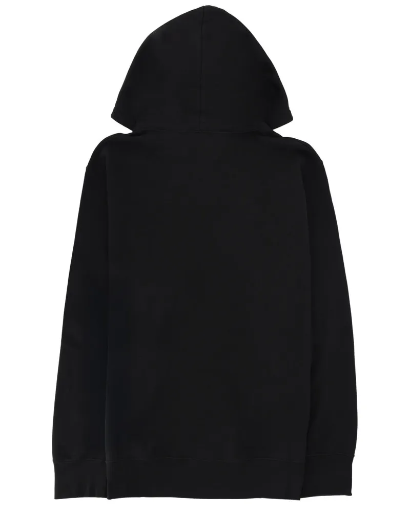 Alexander McQueen Skull-Motif Cotton Sweatshirt — Black Black