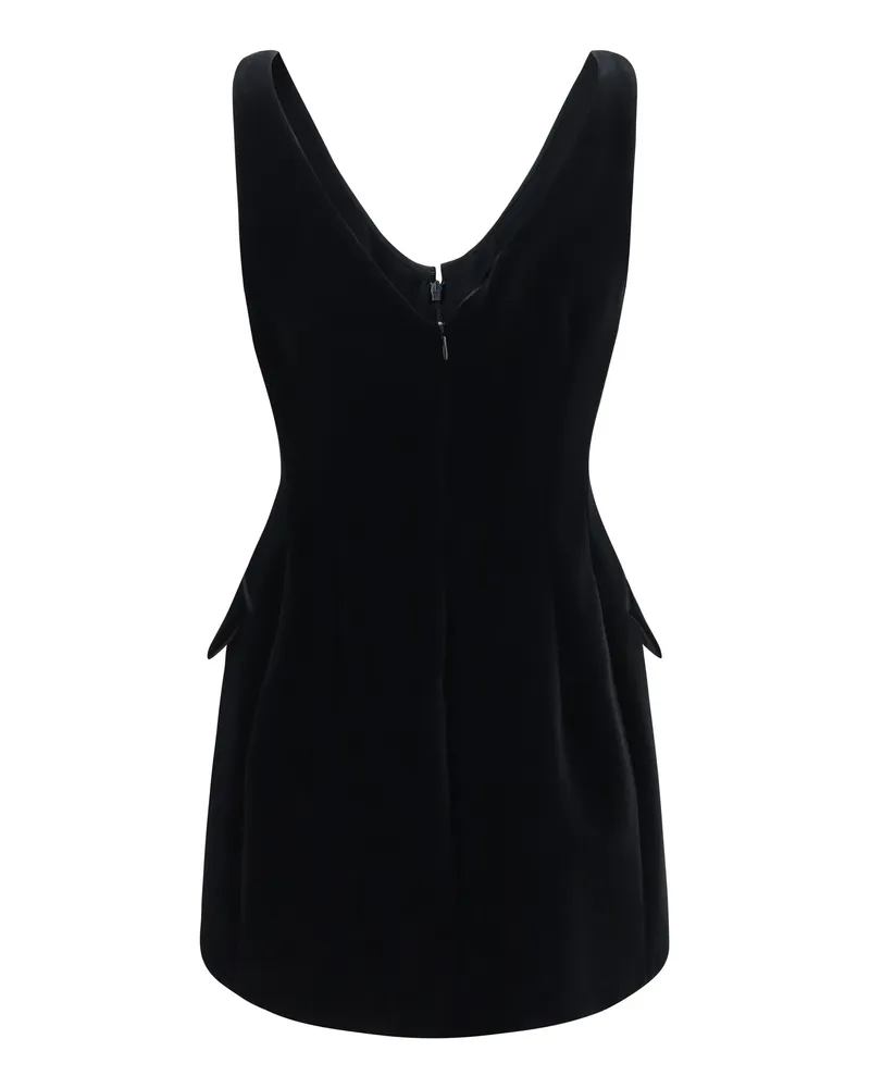 Max Mara Tefrite Dress — Black Black