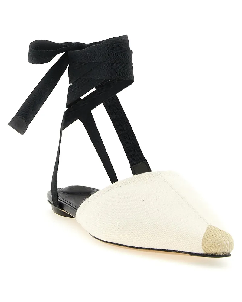 Jacquemus Women's Beige Cowhide Espadrilles Shoe Beige