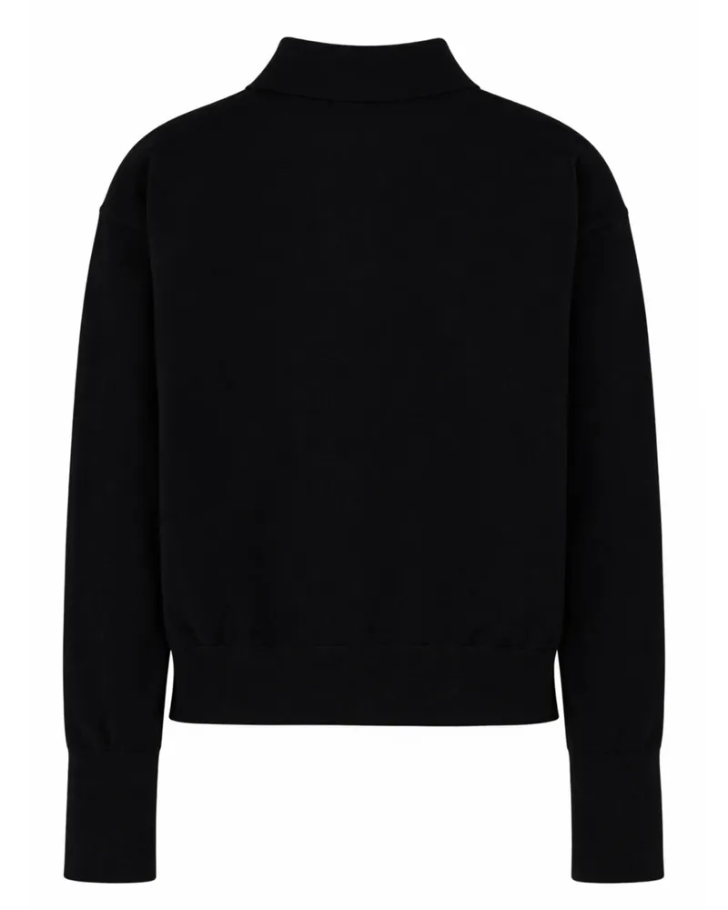 Max Mara Wool Blend Cardigan — Black Black