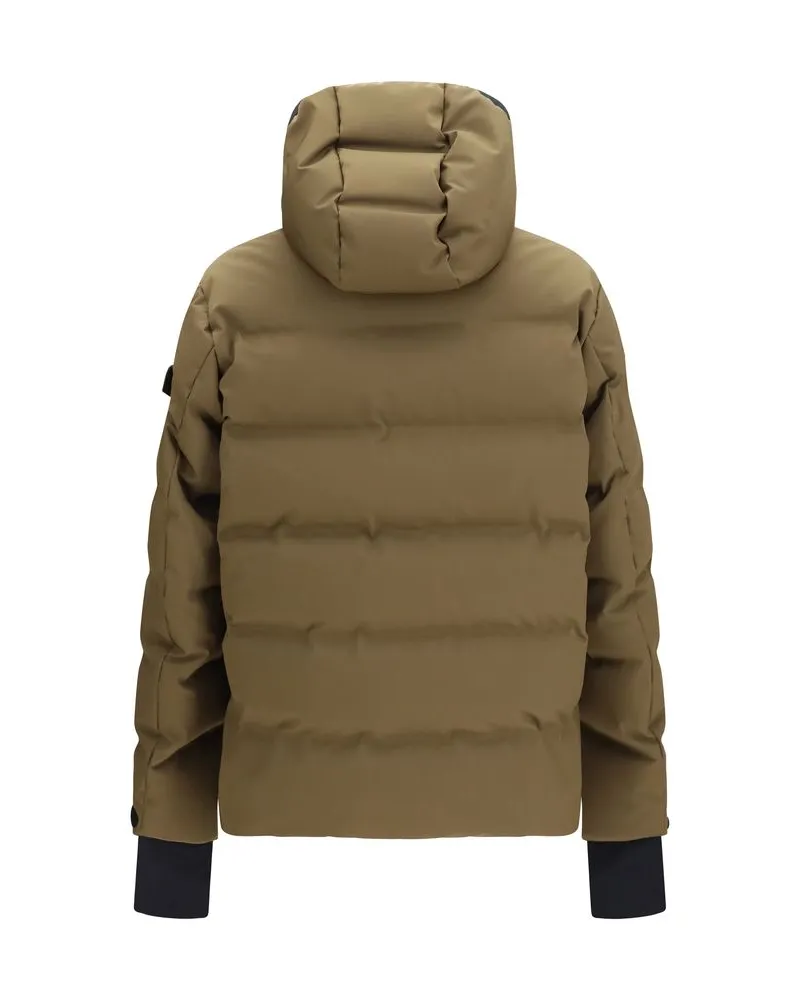 Moncler Down Jacket — Brown Brown