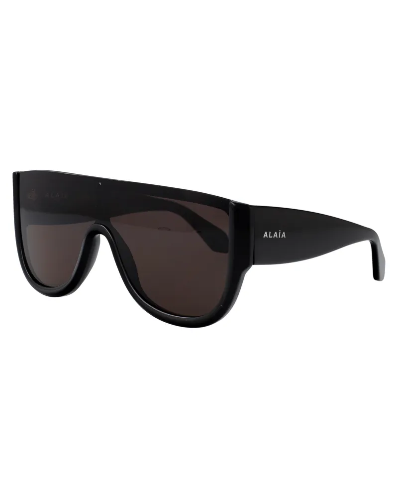Alaïa Women's Sunglasses Aa0087s Black Acetate Black-Black-Grey Black/black/grey Black