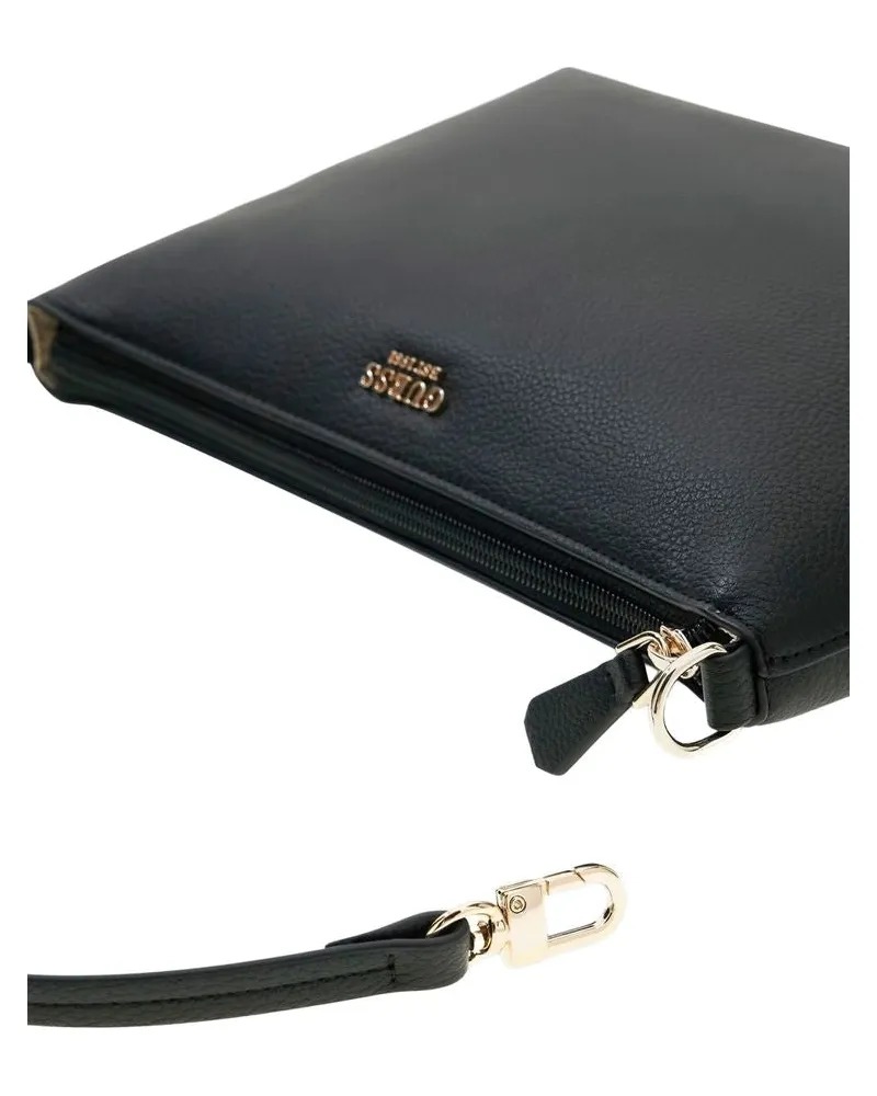Guess Women's Tote Bag Black Polyurethane - Tote-Bags Black