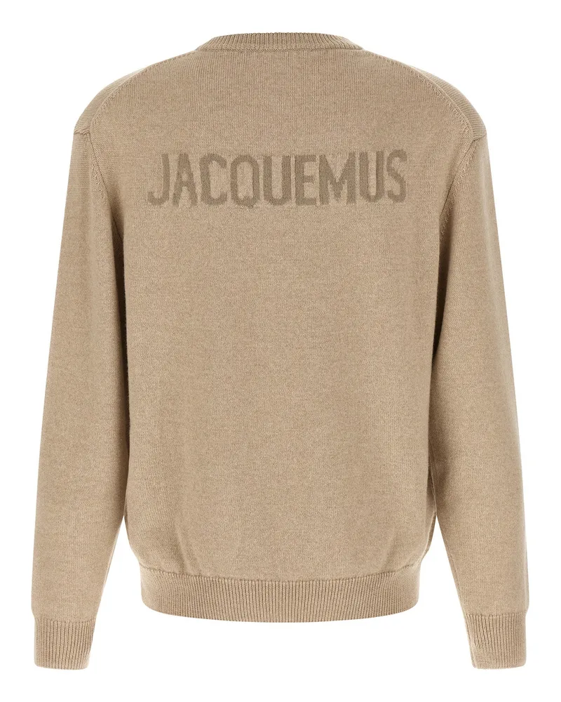 Jacquemus Le Maillot Moulin Sweater — Beige Beige