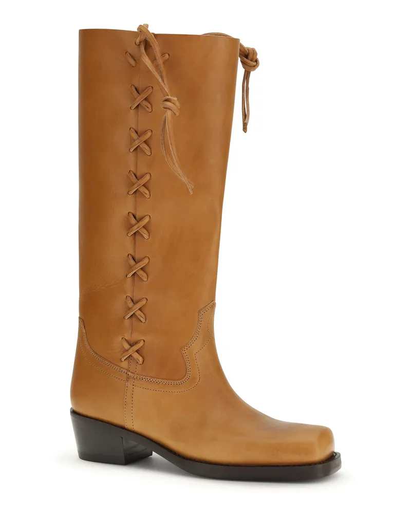 Paris Texas Roxanne Boots — Brown Brown