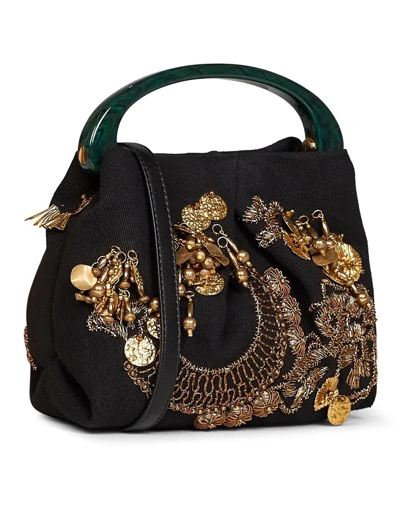 Dries van Noten Shoulder Bag — Black Black