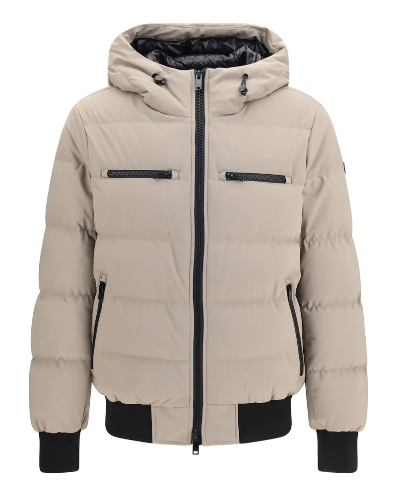 Moose Knuckles Soho Down Jacket — Beige Beige
