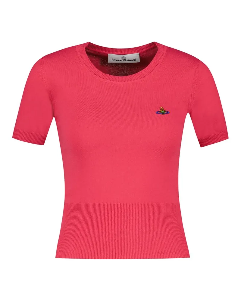 Vivienne Westwood Women's Bea T-Shirt -  Cotton Pink Ready-To-Wear T-Shirts Pink