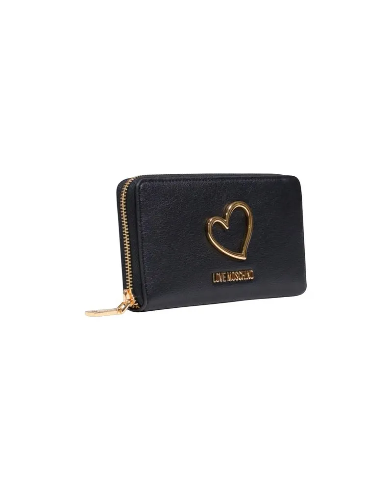 Moschino Women's Black Polyethylene Wallet Black