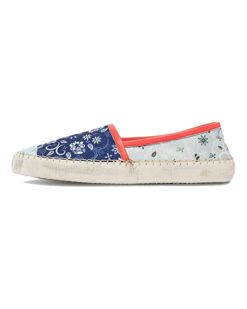 Philippe Model Men's Marseille Low Paisley Espadrilles Sneakers Multiple Colors Shoes Multicolor