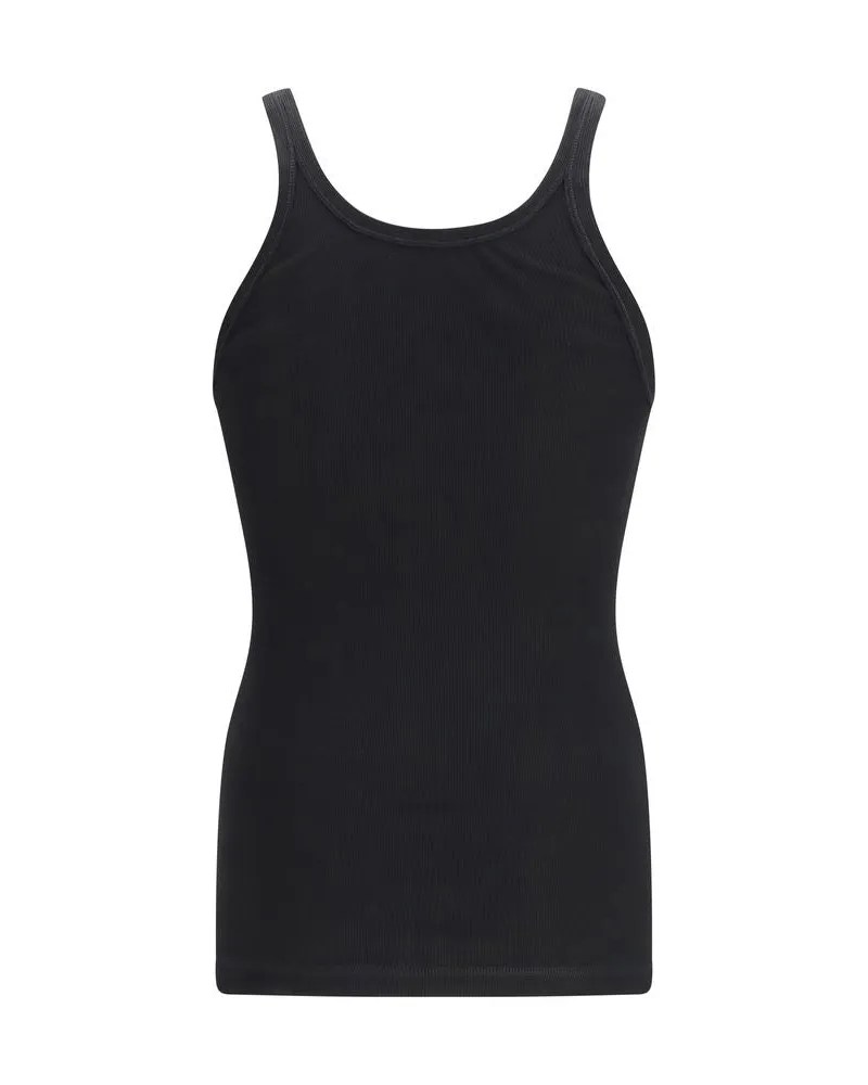 Dolce & Gabbana Men's Black Cotton Top Black