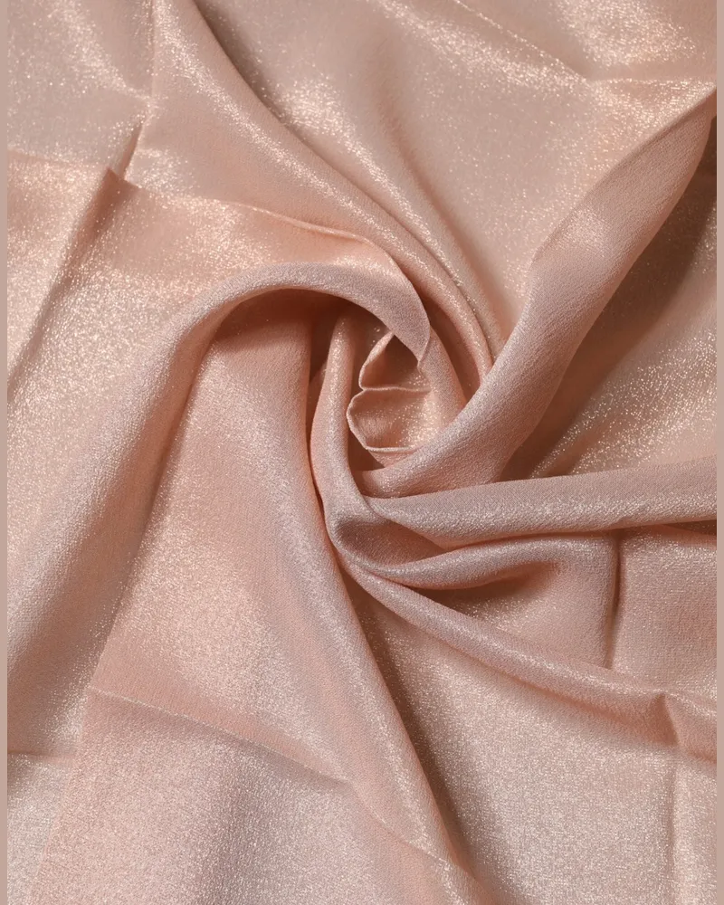Dolce & Gabbana Men's Light Pink Silk Blend Square Foulard 87.5cm X86.5cm Scarf Polyester Film Fiber+se Pink
