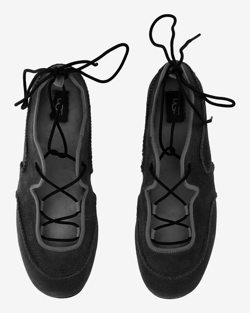 UGG Quill Ballerina Sneaker — Black Black