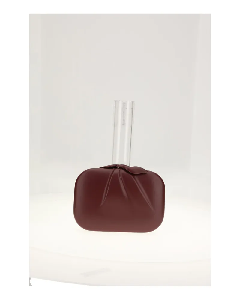 Dior Women's Shoulder Bag Box Nappa Hermitage Calf Leather Brown