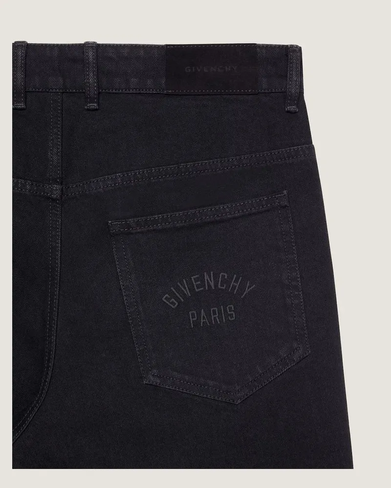 Givenchy Black Denim Jeans — Black Black