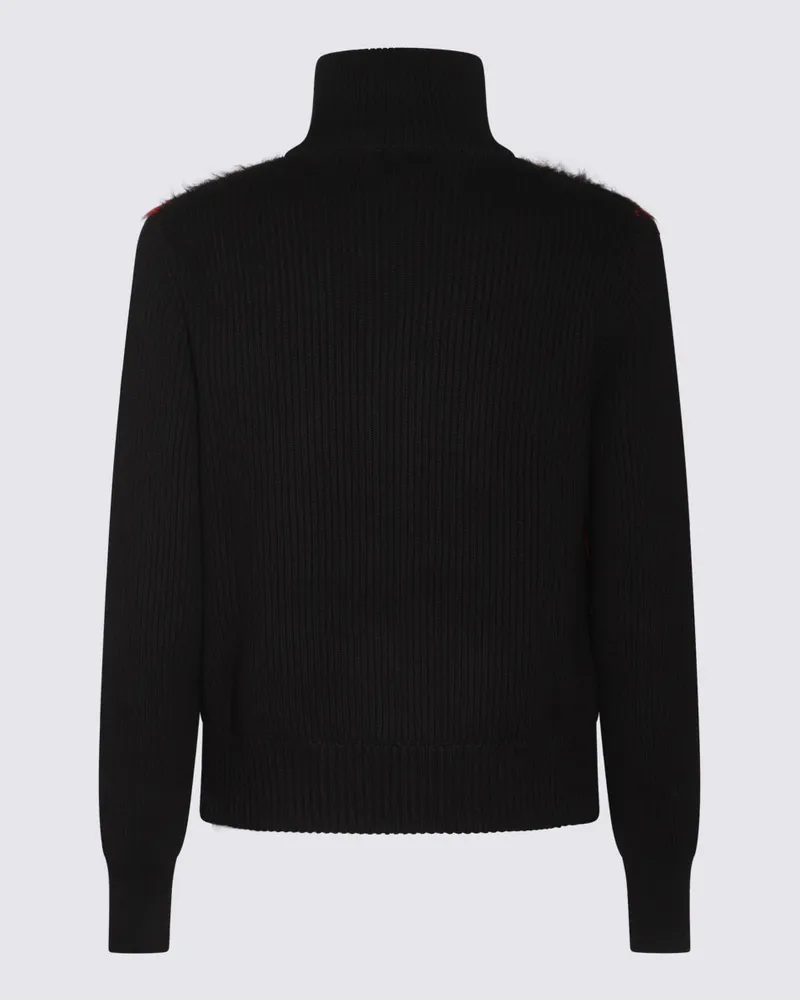Alexander McQueen Men's Sweaters Black-Check _mo Pa Se Wo Black/check Black
