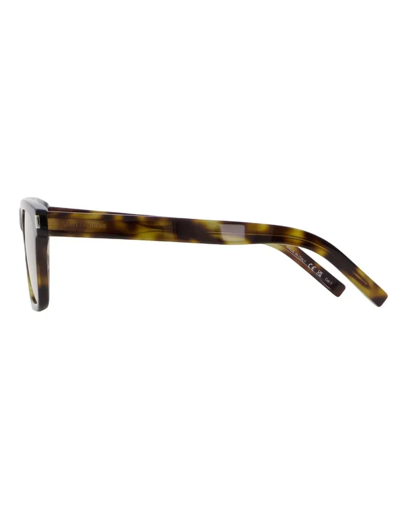 Saint Laurent Women's Sl 819 Sunglasses -  Acetate Gold Accessories Tortoiseshell