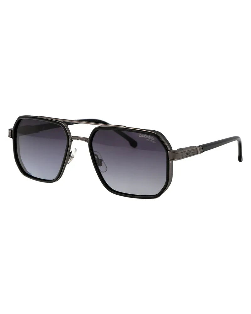Carrera Men's Sunglasses 1069-S Black Stainless Steel Black