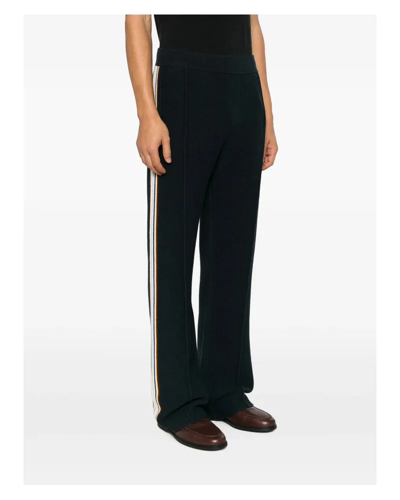 Casablanca Paris Striped Track Trousers — Navy Navy