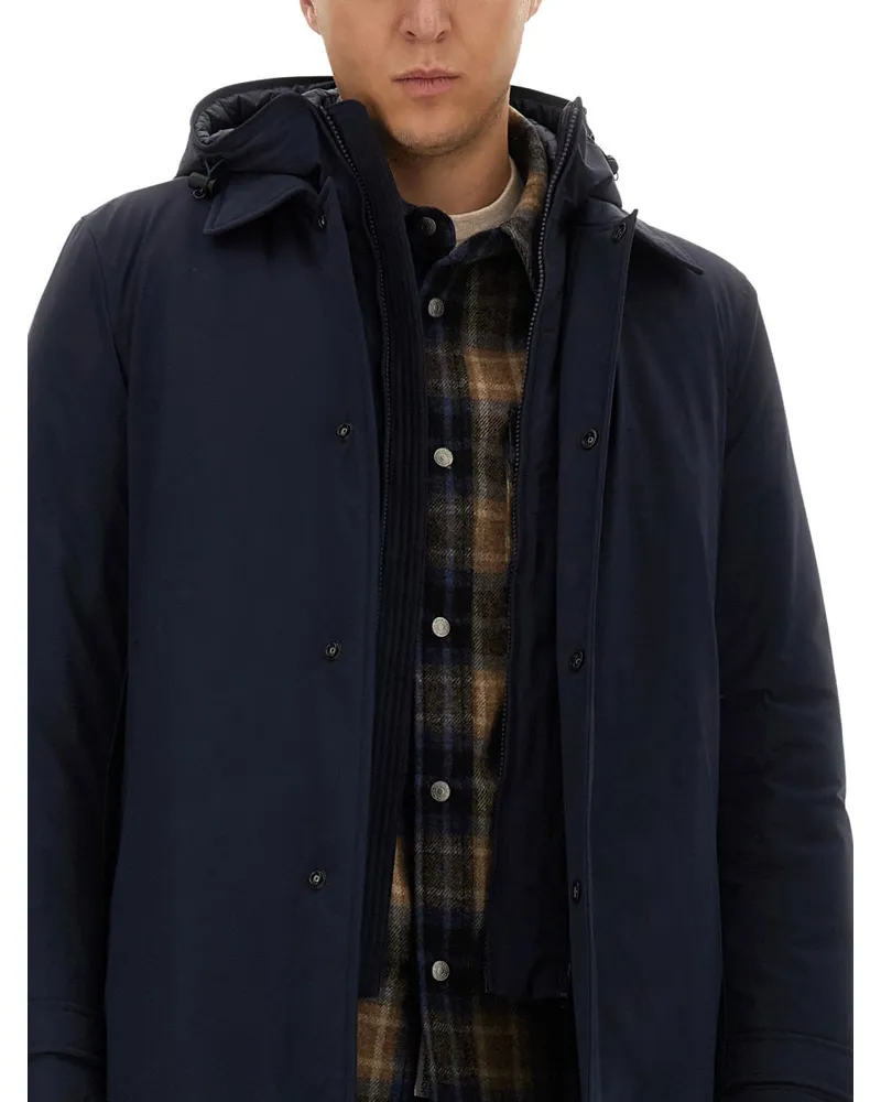 Woolrich 2-In-1 Nylon Jacket — Blue Blue