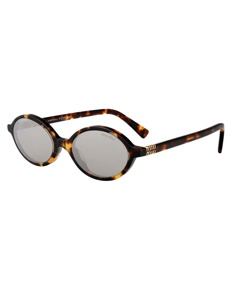 Miu Miu Women's Sunglasses Havana Honey Acetate Havana