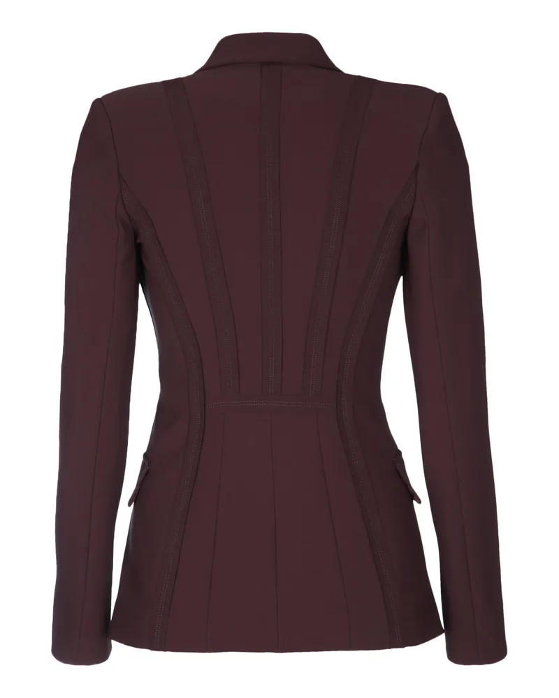 Elisabetta Franchi Women's Monopetto Blazer Brown Blazers Brown