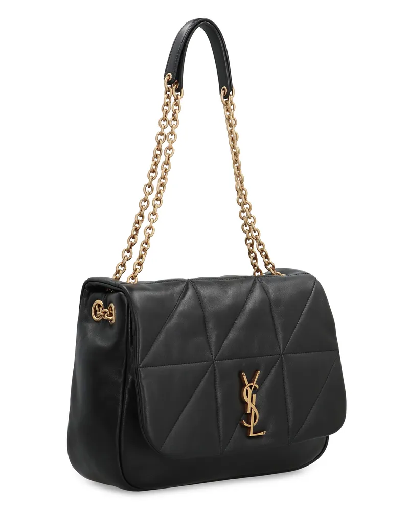 Saint Laurent Women's Shoulder Bag Jamie 4.3 Black Leather Lamb Black