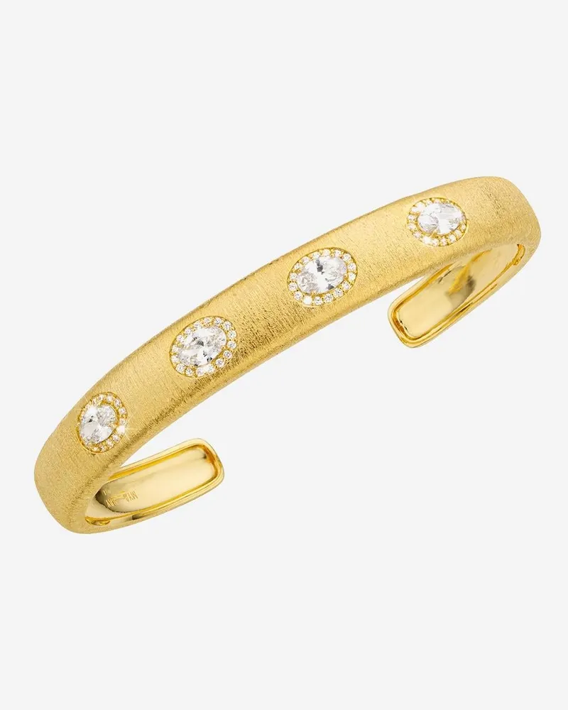 MYA BAY Women's Cuff Bracelet Dynasty Gold Brass Gold