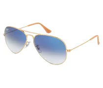 0RB3025 Sunglasses — Gold