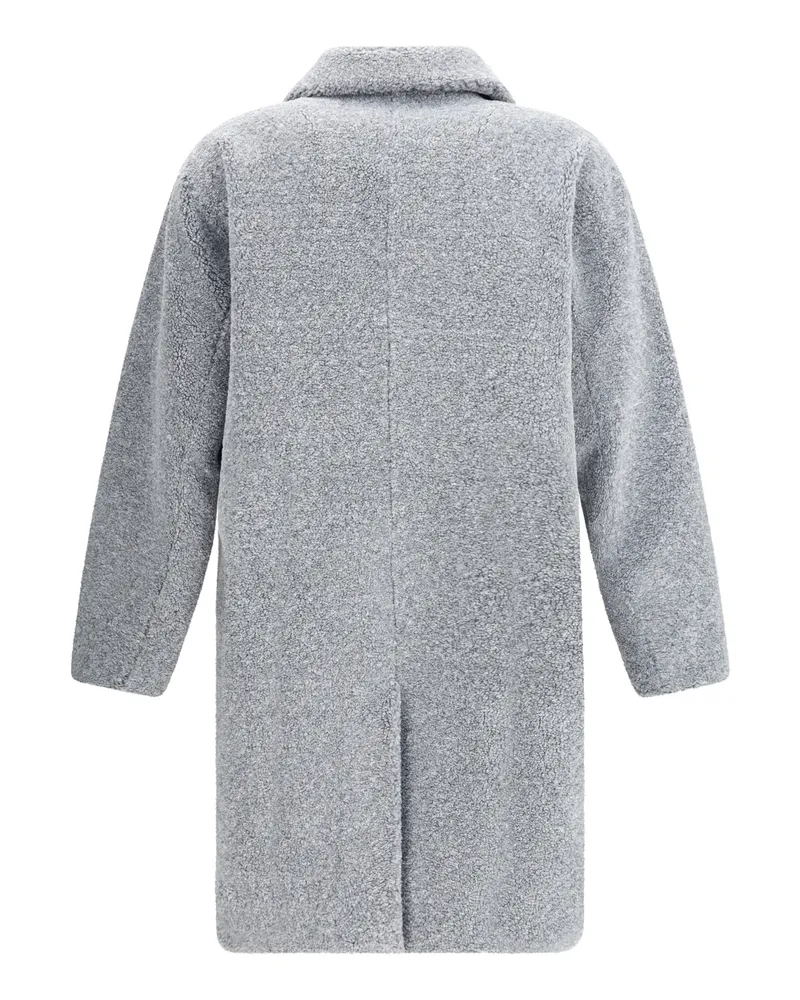 Herno Teddy Coat — Gray Gray