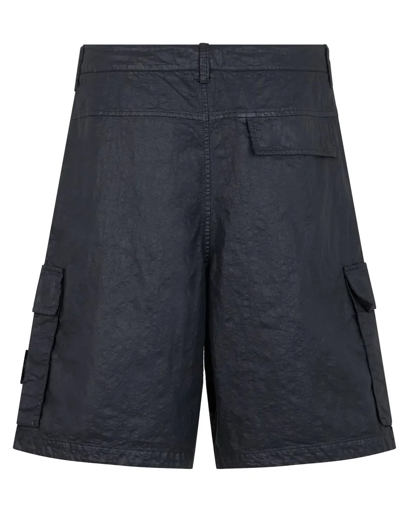 Stone Island Lightweight Polyamide Cargo Shorts — Blue Blue