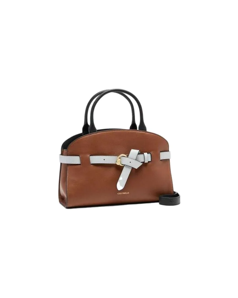 Coccinelle Top Handle Bag — Brown Brown