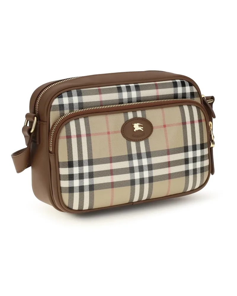 Burberry Men's Crossbody Bag Archive Beige Cotton Shoulder Beige