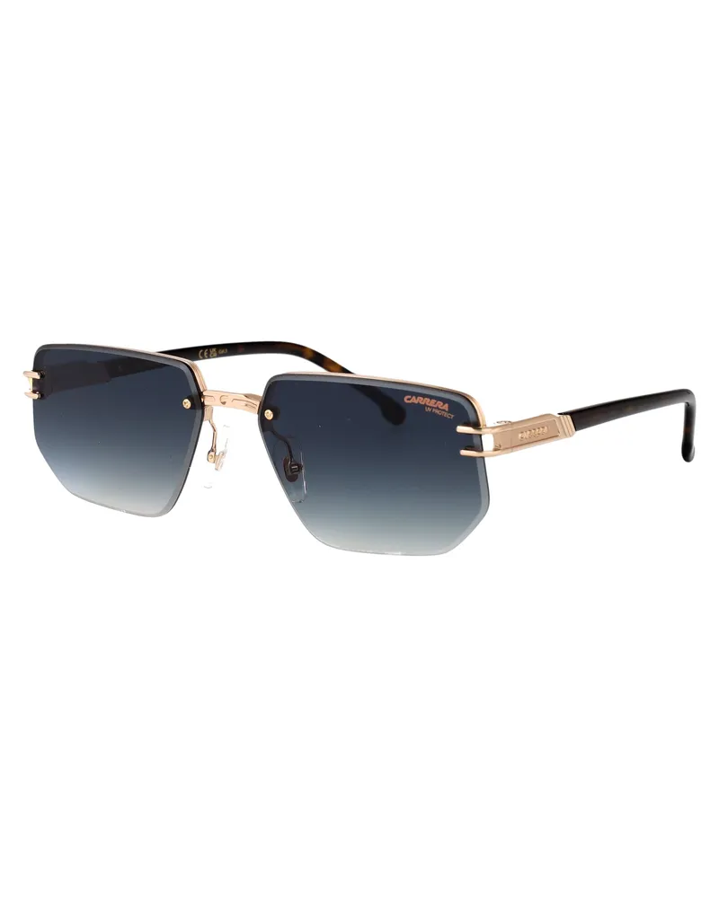 Carrera Men's Sunglasses Brown Metal Gold