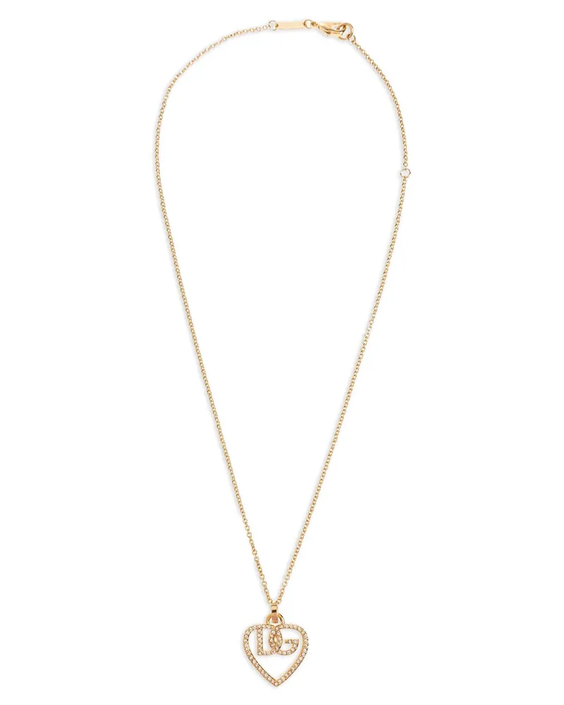 Dolce & Gabbana Women's Gold Brass Necklace Gold