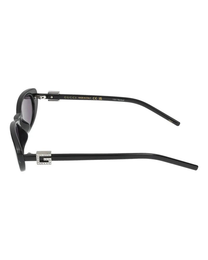 Gucci Women's Sunglasses Gg1680s 002 Black Grey 17-140 Injected Black