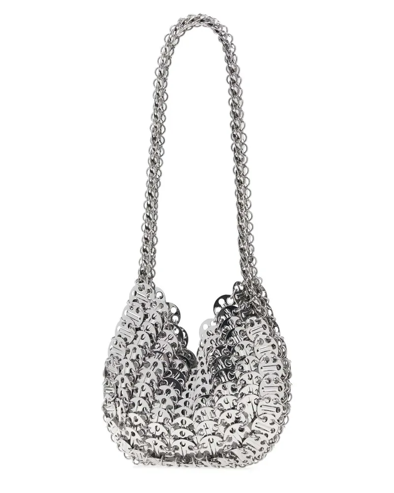 Paco Rabanne Moon Shoulder Bag — Silver Silver