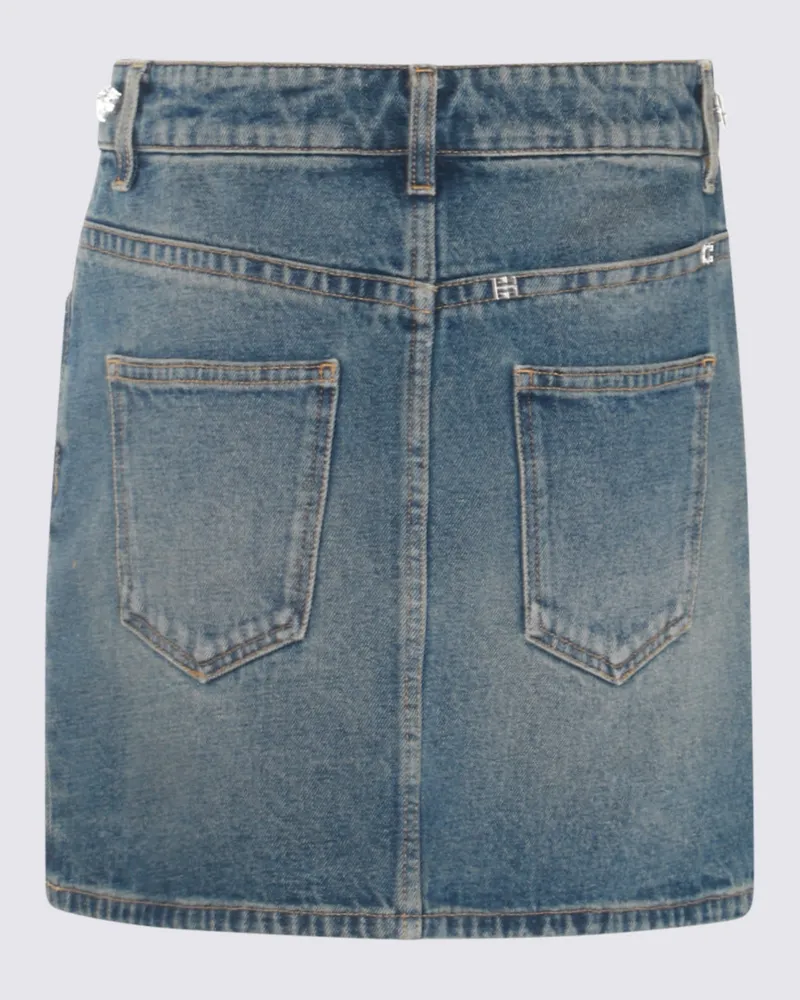 Givenchy Women's Skirts Medium Blue _co Blue
