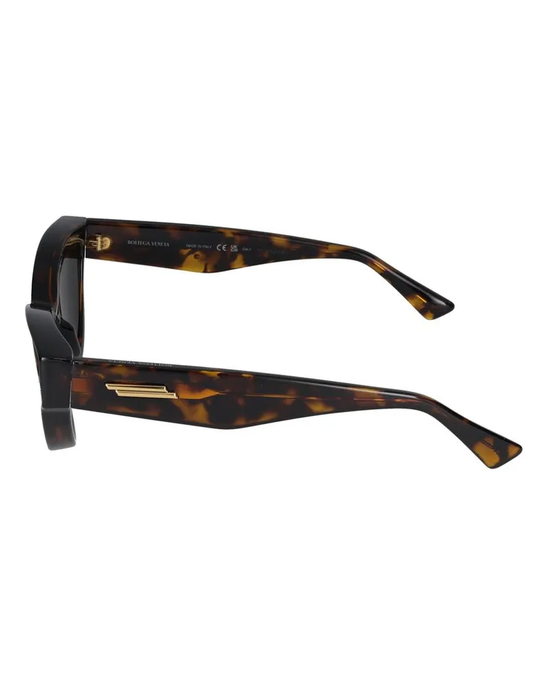 Bottega Veneta Women's Bv1249s Sunglasses Tortoiseshell Injected Tortoiseshell