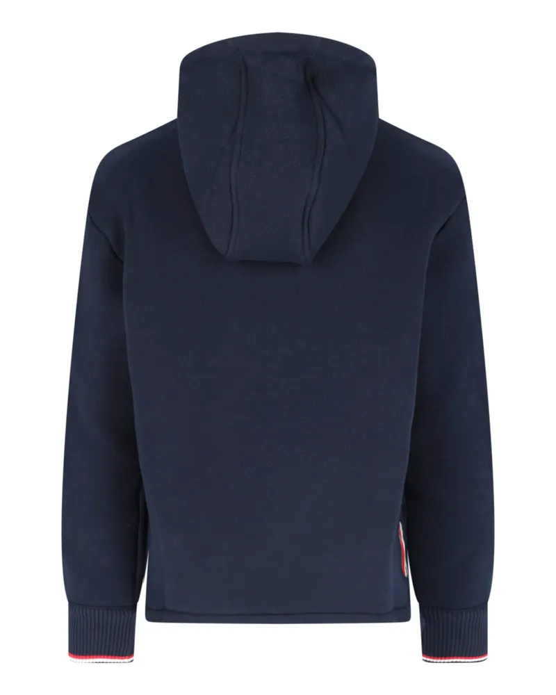 Thom Browne Men's Sweaters Blue Cotton Navy
