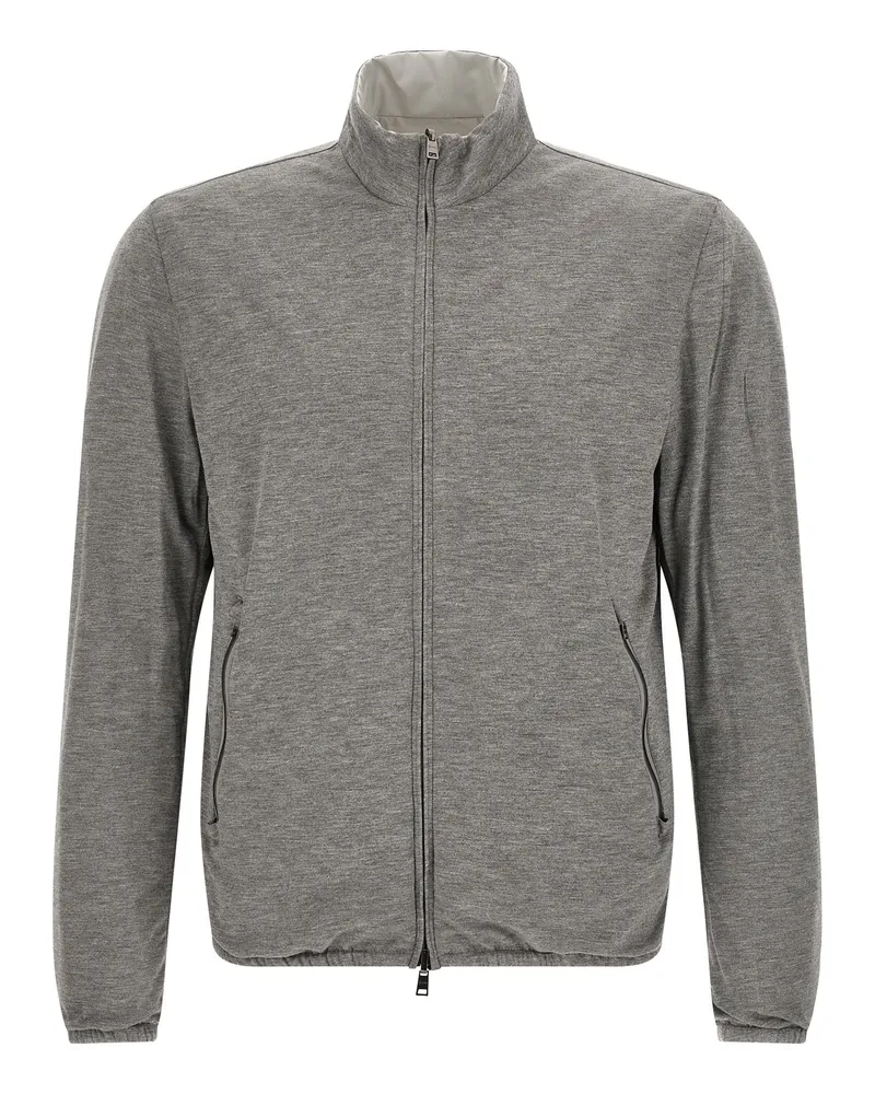 Herno Reversible Bomber Jacket — Sage Sage