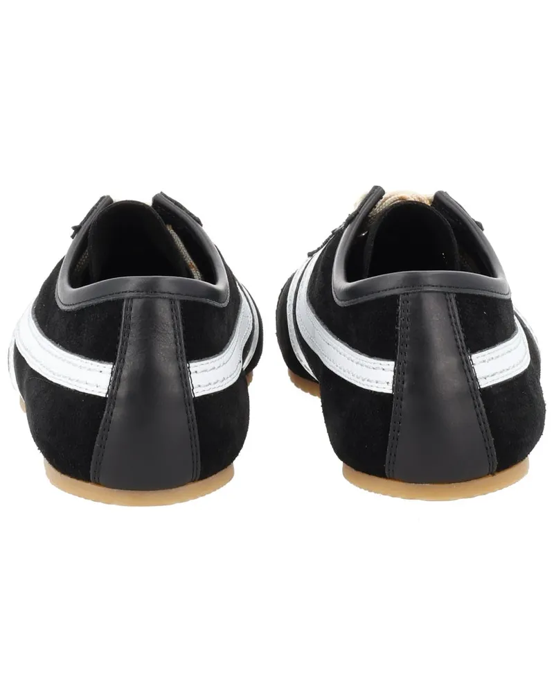 Dries van Noten Leather Sneaker — Black Black