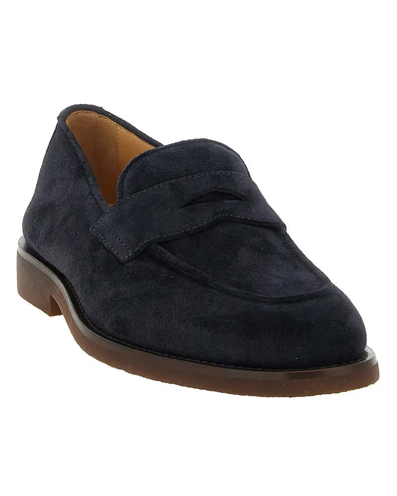 Brunello Cucinelli Penny Loafer — Blue Blue