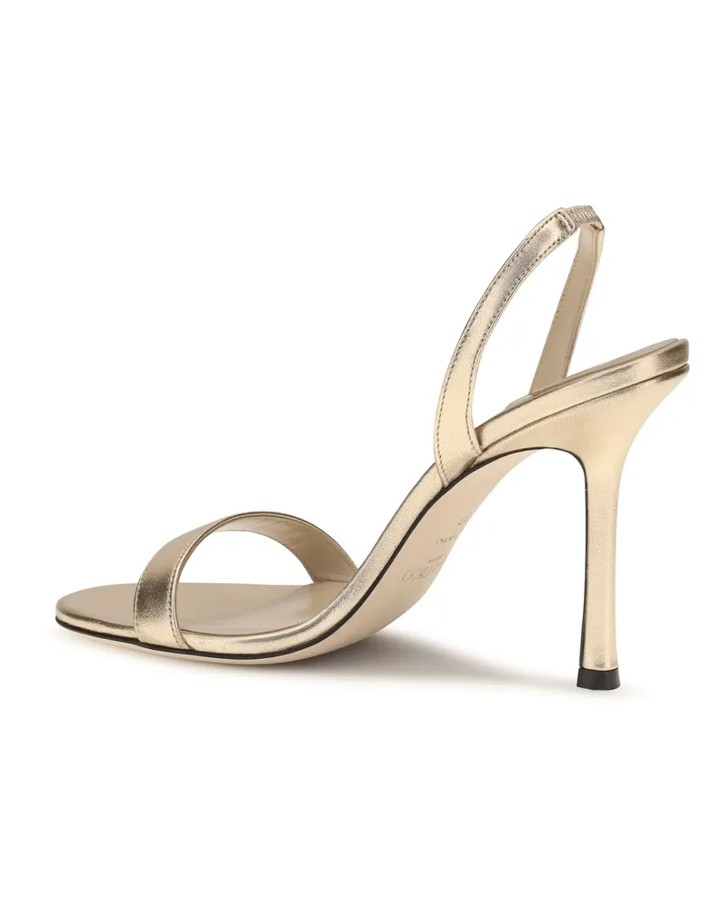 Jimmy Choo Women's Sandals Jenn Gold Leather Calf Gold